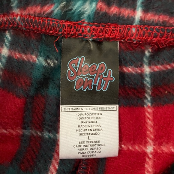 Unisex Holiday Gamer PJ Set Size Large (Cart A-117) - Picture 6 of 6